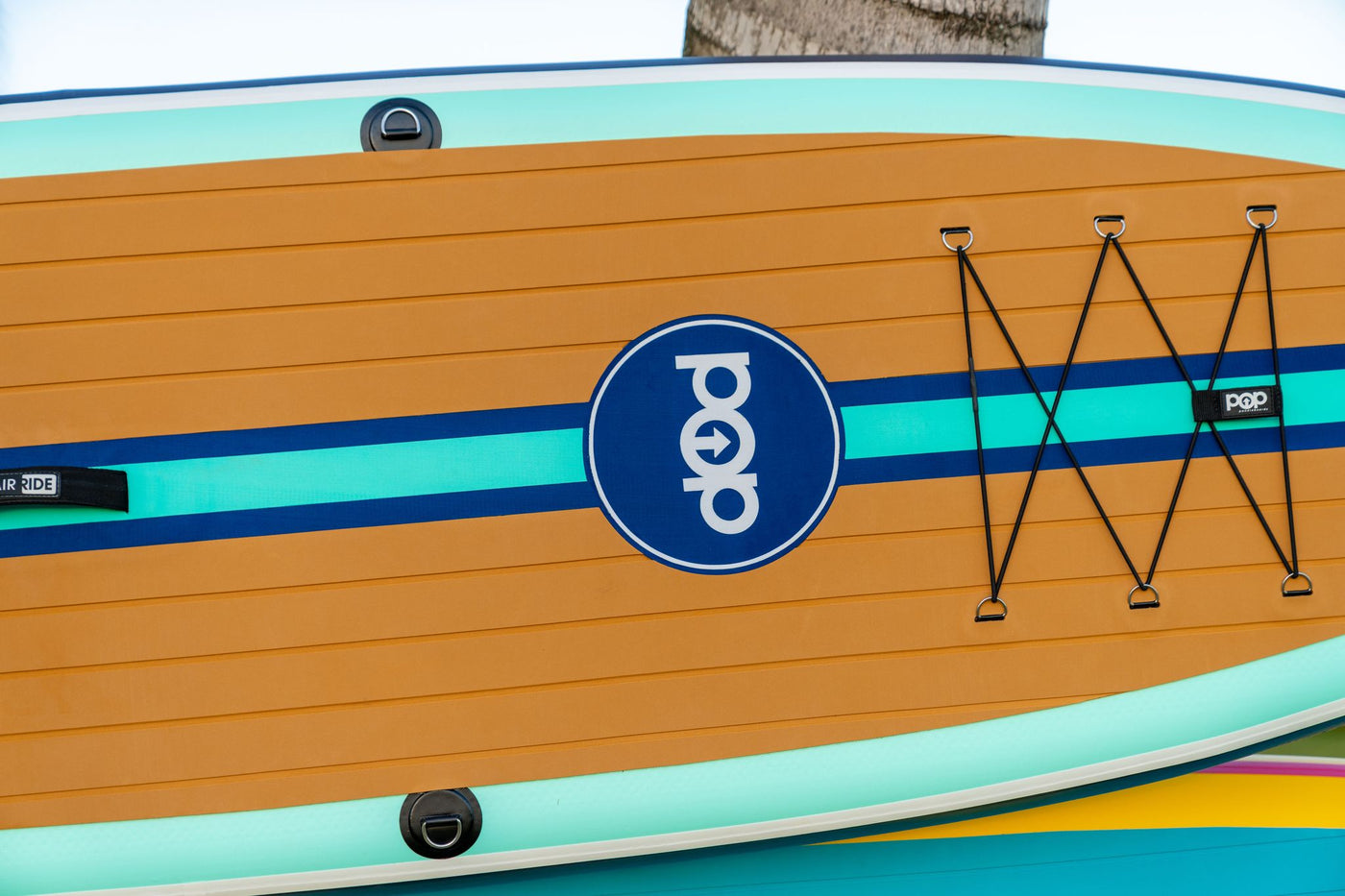 POP 11'0 Yacht Hopper - Teak/Blue/Mint