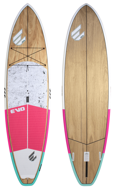 ECS EVO 11'2" Pink/Aqua All-Rounder Paddleboard