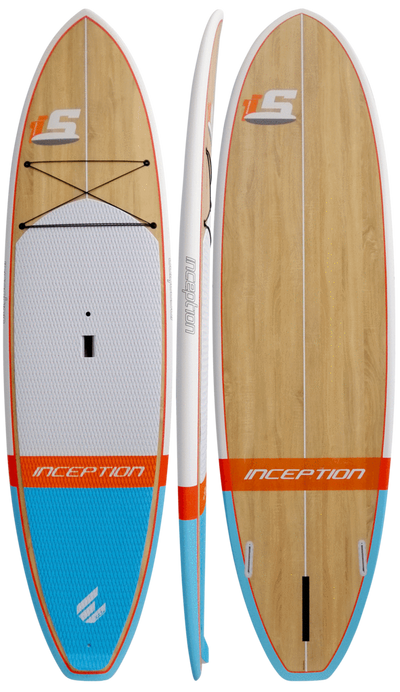 ECS Inception Wood Blue/Orange 10'6 Paddleboard