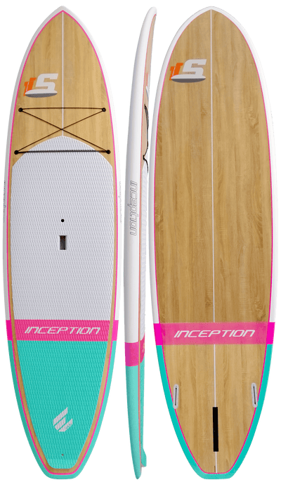 ECS Inception Wood Pink/Aqua 10'6 Paddleboard